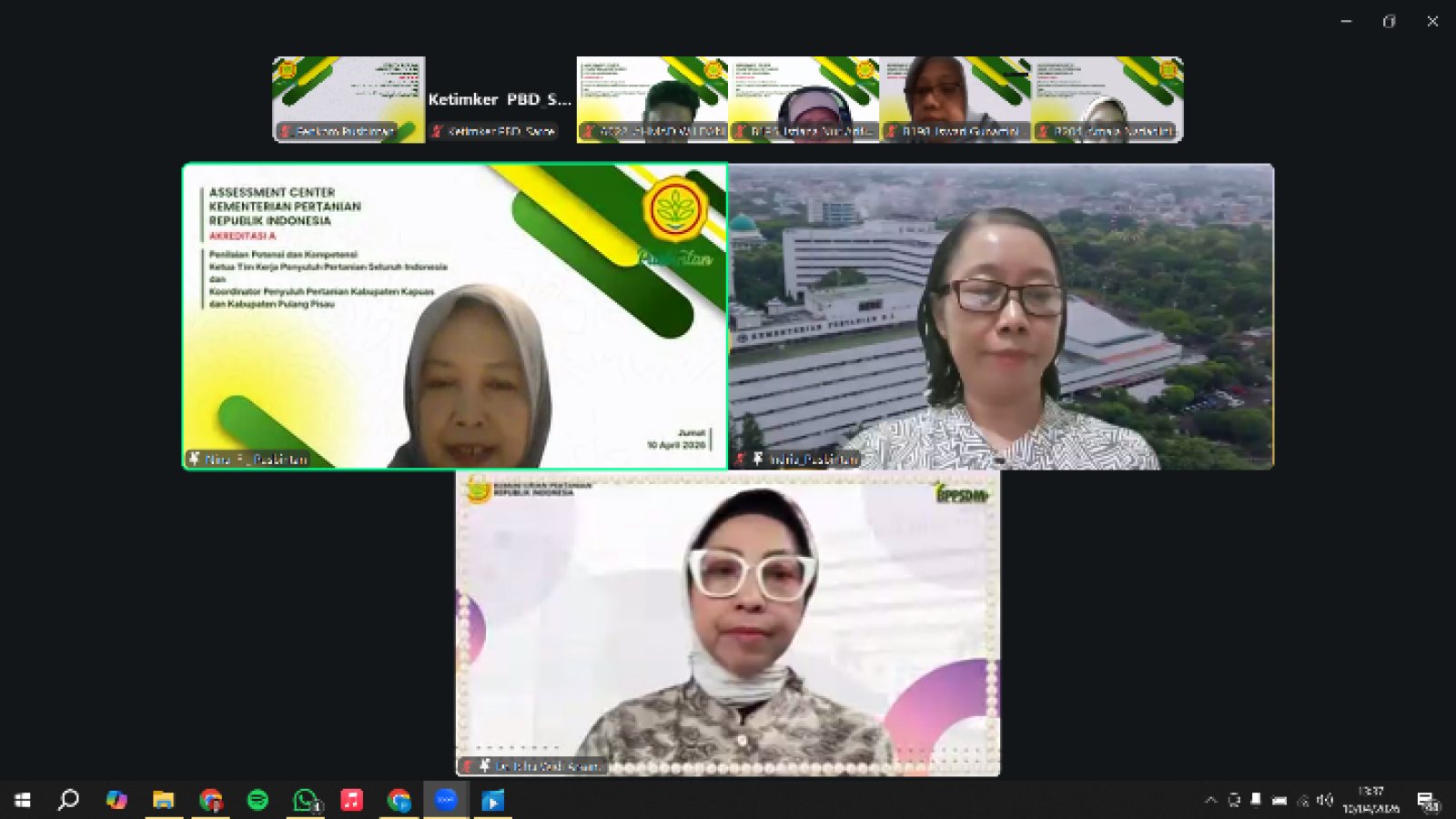 Pusat Penilaian dan Pengembangan Kompetensi ASN Pertanian Tuntaskan Asesmen Ratusan Penyuluh Pertanian Seluruh Indonesia dalam Dua Hari