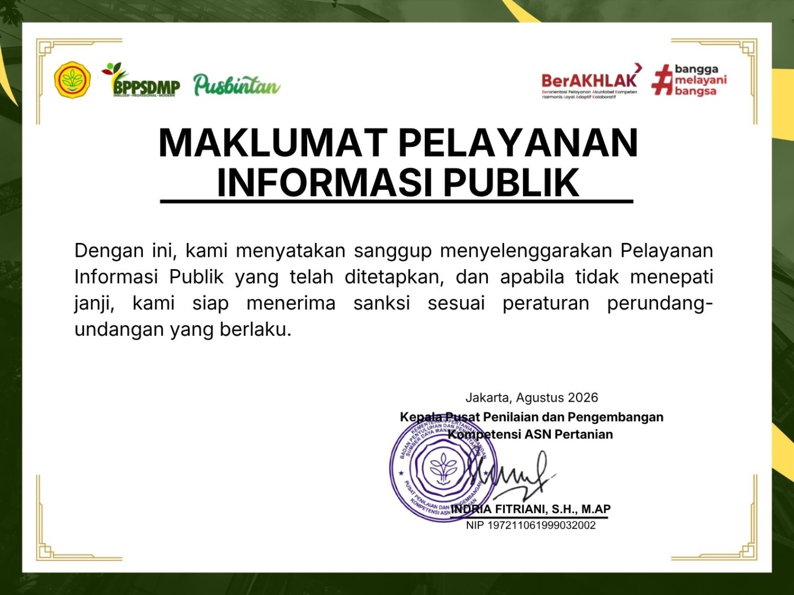 Komitmen PPID